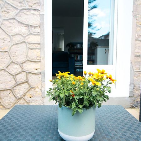 Appartement Avec Terrasse Privee, Plage A Pied Saint-Aubin-Sur-Mer  Zewnętrze zdjęcie