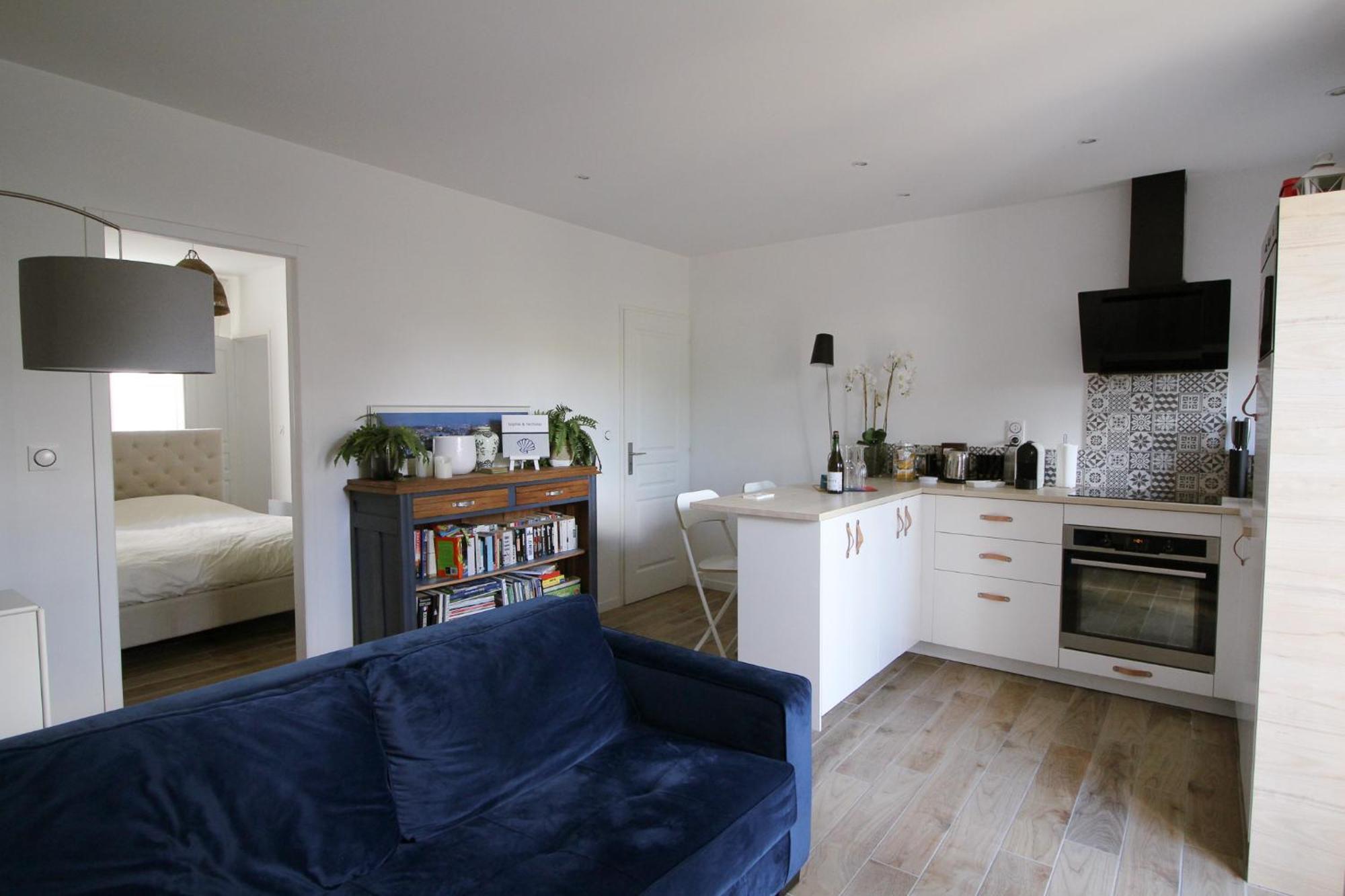 Appartement Avec Terrasse Privee, Plage A Pied Saint-Aubin-Sur-Mer  Zewnętrze zdjęcie