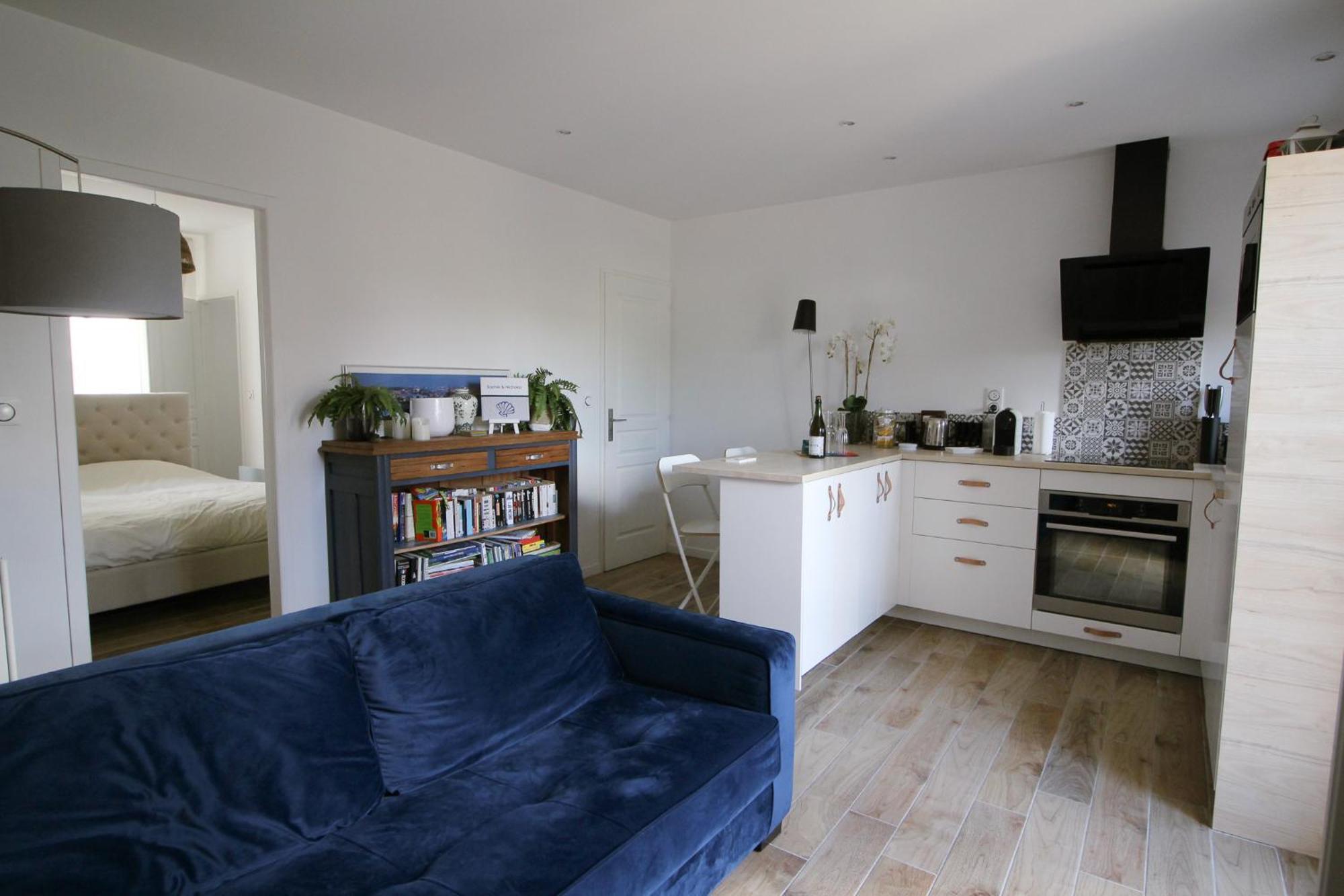 Appartement Avec Terrasse Privee, Plage A Pied Saint-Aubin-Sur-Mer  Zewnętrze zdjęcie
