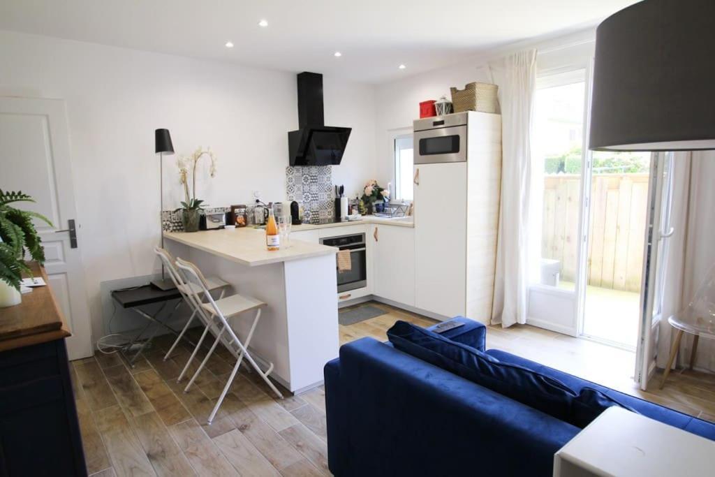 Appartement Avec Terrasse Privee, Plage A Pied Saint-Aubin-Sur-Mer  Zewnętrze zdjęcie