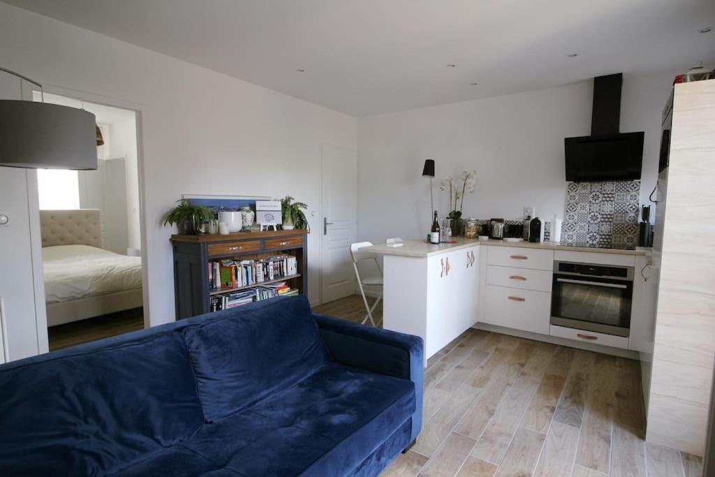 Appartement Avec Terrasse Privee, Plage A Pied Saint-Aubin-Sur-Mer  Zewnętrze zdjęcie